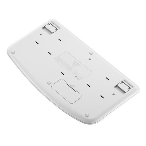 Logitech Wave Keys for Mac clavier Universel RF sans fil + Bluetooth QWERTY Anglais Blanc - 920-012402