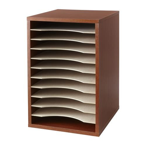 Safco 9419 Présentoir à livres 11 étagères Cerise (fruit) - 9419CY