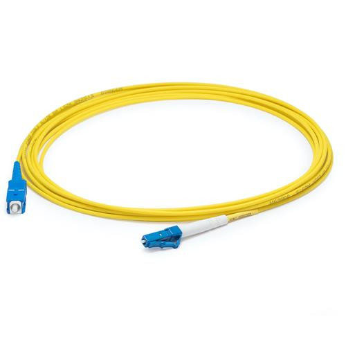 AddOn Networks  câble InfiniBand et à fibres optiques 100 m Jaune - ADD-SC-LC-100MS9SMFLZ