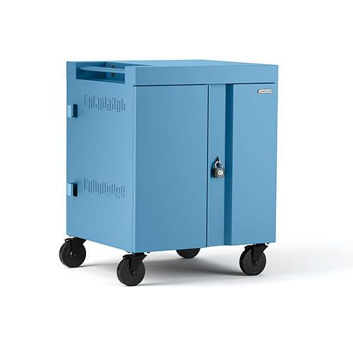 Bretford CUBE Cart Classe mobile de charge et de gestion Bleu - TVC32PAC-270SKY