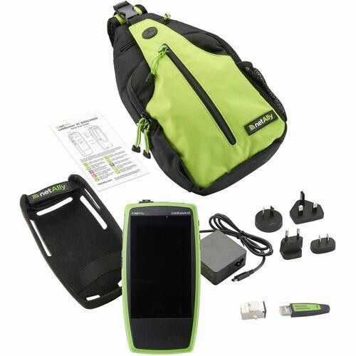 NetAlly LinkRunner AT 4000 Testeur PoE Noir, Vert - LRAT-4000-KIT