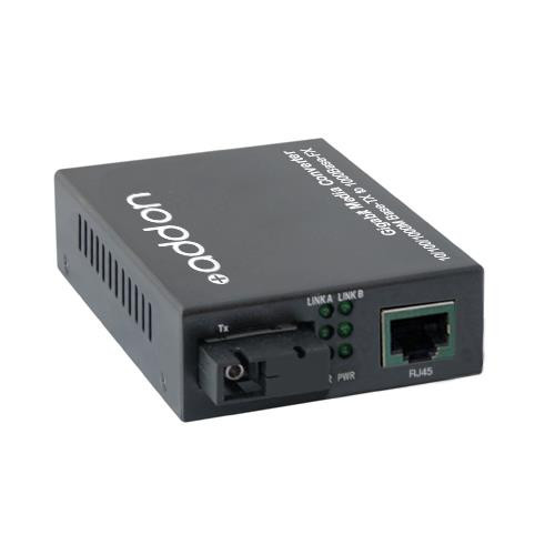 AddOn Networks  convertisseur de support réseau Interne 100 Mbit/s 1550 nm Noir - ADD-FMC-BX-4DSC