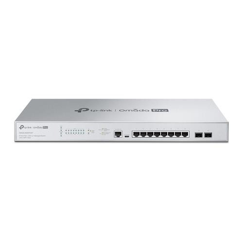 TP-Link Omada Pro  commutateur réseau Géré L2/L2+ Gigabit Ethernet (10/100/1000) Connexion Ethernet, supportant l'alimentation via ce port (PoE) Gris - S5500-8MHP2XF