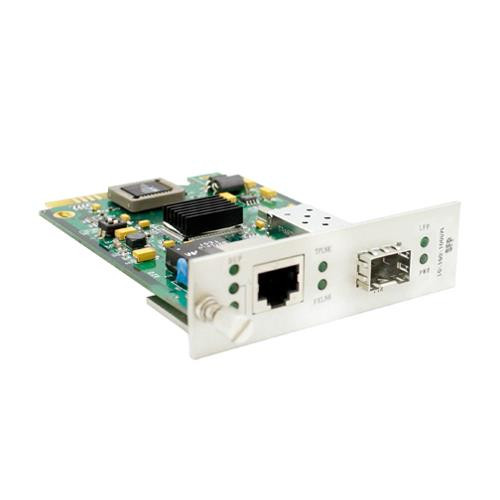 AddOn Networks AddOn - Network Upgrades Media Converter Card 1000BT-SFP w/ Open SFP S convertisseur de support réseau Interne 1000 Mbit/s - ADD-MCCTXSFP