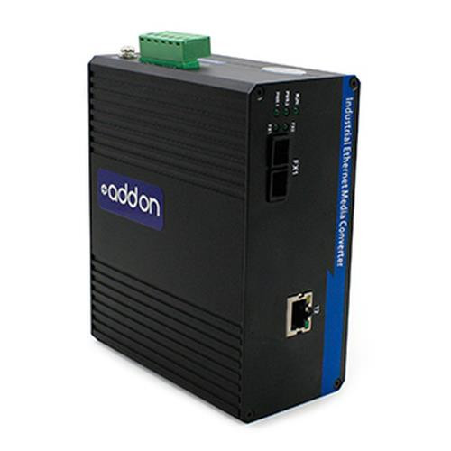 AddOn Networks  convertisseur de support réseau 100 Mbit/s 1310 nm Multimode Noir - ADD-IFMC-FX-1FC1