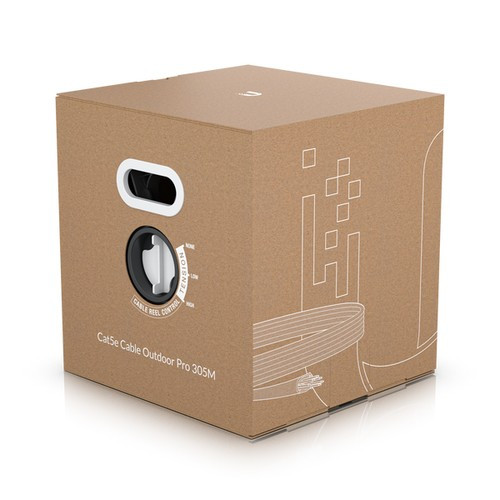 Ubiquiti  câble de réseau Blanc Cat5e S/UTP (STP) - UACC-CABLE-C5E-OUTDOOR-PRO-305M-W