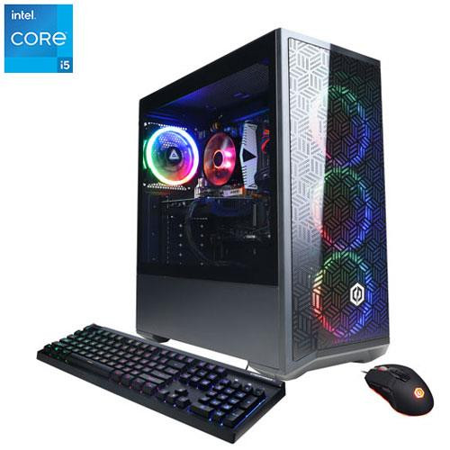 CyberPowerPC SUPREME  Intel® Core™ i5 i5-14400F 16 Go DDR5-SDRAM 2 To SSD NVIDIA GeForce RTX 4060 Windows 11 Home Bureau PC Noir - GXI11240CPGV11