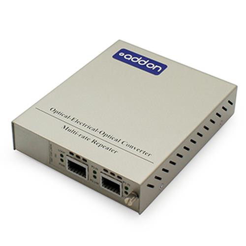 AddOn Networks  convertisseur de support réseau 10000 Mbit/s Blanc - ADD-MCC10G2XFP-SK