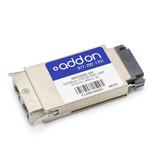 AddOn Networks GBIC, 1510nm module émetteur-récepteur de réseau Fibre optique 1000 Mbit/s - NX2520AC-AO