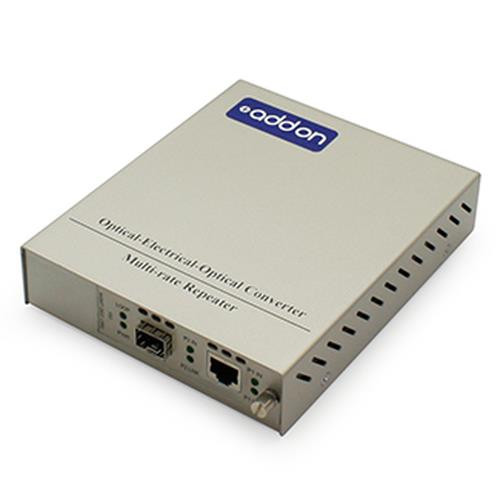 AddOn Networks  convertisseur de support réseau 10000 Mbit/s Blanc - ADD-MCC10GRJSFP-SK