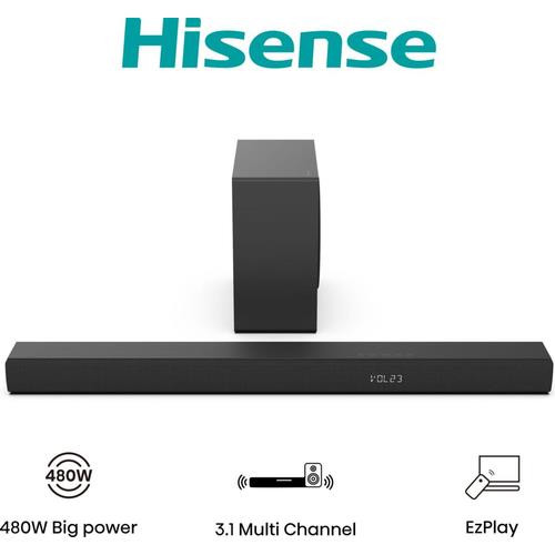 Hisense HS3100 Noir 3.1 canaux 480 W - 20014434