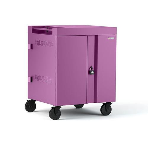 Bretford CUBE Cart Classe mobile de charge et de gestion Violet - TVC36PAC-270ORC