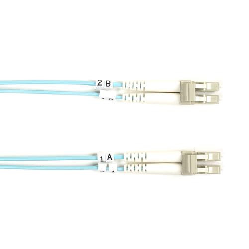 Black Box  câble InfiniBand et à fibres optiques 4 m LC OFNR Couleur aqua - FO10G-004M-LCLC