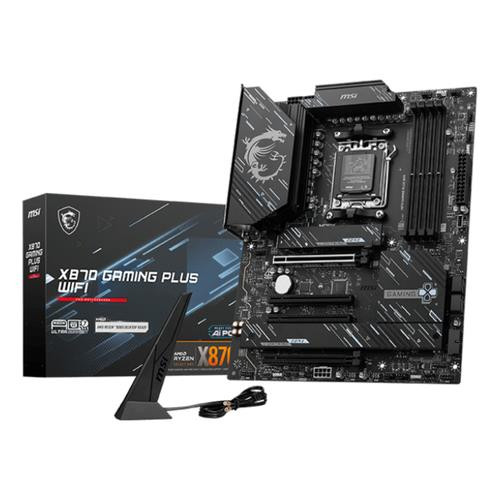 MSI  carte mère AMD X870 Emplacement AM5 ATX - X870 GAMING PLUS WIFI MSI  carte mère AMD X870 Emplacement AM5 ATX - X870 GAMING PLUS WIFI