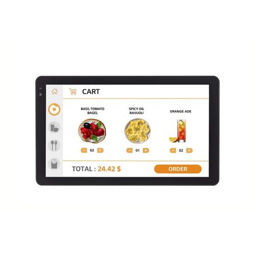LG  Écran d'affichage dynamique Écran plat interactif 54,6 cm (21.5") Wifi 1300 cd/m² Full HD Écran tactile WebOS 24/7 - 22XF1TJ-B