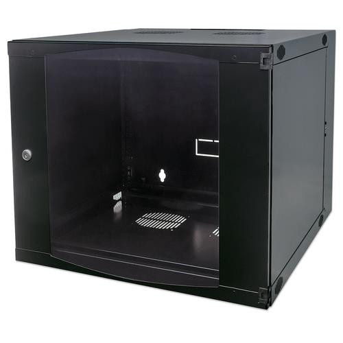 Intellinet  étagère 12U Rack monté sur le mur Noir - 713863