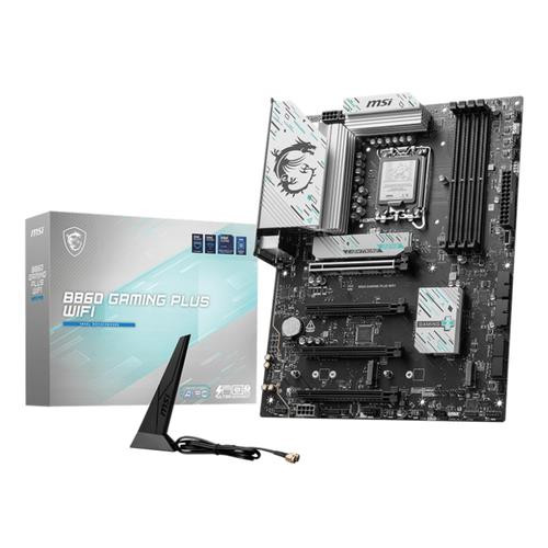 MSI  carte mère Intel B860 LGA 1851 (Socket V1) ATX - B860 GAMING PLUS WIFI MSI  carte mère Intel B860 LGA 1851 (Socket V1) ATX - B860 GAMING PLUS WIFI