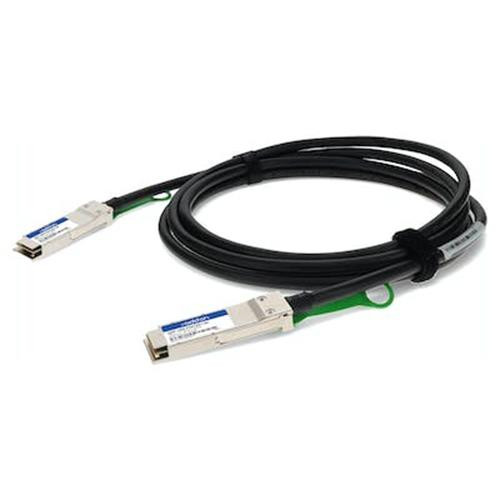 AddOn Networks  câble InfiniBand et à fibres optiques 2 m QSFP28 Noir, Argent - QSFP-100G-PDAC2M-I-AO