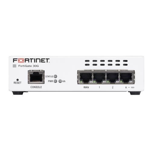 Fortinet FWF-30G pare-feux (matériel) 3,9 Gbit/s - FWF-30G-A-BDL-950-36