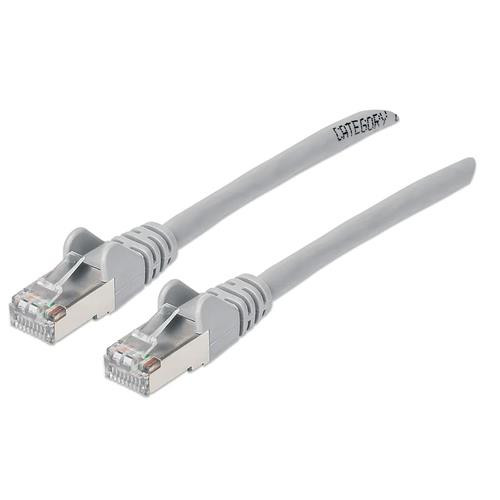 Intellinet IEC-C6AS-GY-14 câble de réseau Gris 5 m Cat6a S/FTP (S-STP) - 743174
