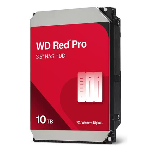 Western Digital Red Pro disque dur 10 To 7200 tr/min 512 Mo 3.5" Série ATA III - WD103KFBX Western Digital Red Pro disque dur 10 To 7200 tr/min 512 Mo 3.5" Série ATA III - WD103KFBX