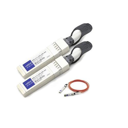 AddOn Networks SFP+/SFP+, 3m câble InfiniBand et à fibres optiques SFP+ Orange - AOC-S-S-10G-3M-AO
