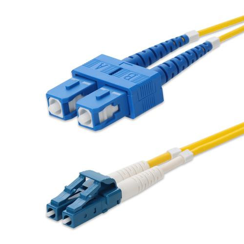 AddOn Networks  câble InfiniBand et à fibres optiques 9 m OFNR Jaune - ADD-SC-LC-9M9SMFP
