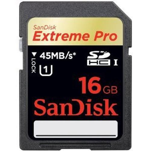 SanDisk Extreme Pro SDHC UHS-I 16 Go - SDSDXP1-016G-A75