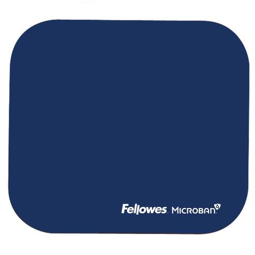 Fellowes Microban Mouse Pad Navy Bleu - 5933801