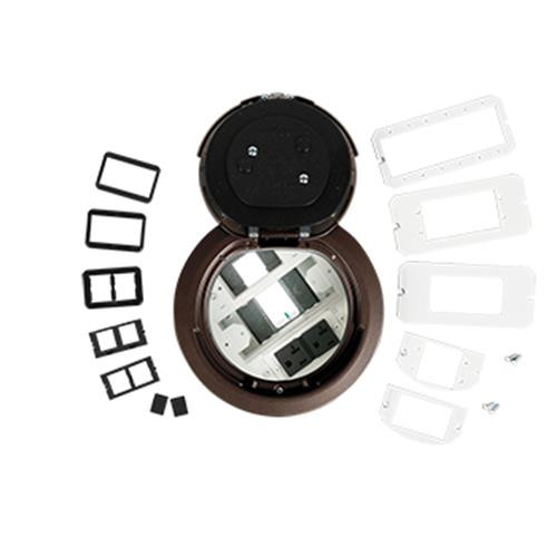 WIREMOLD  Accessoire de boîtier de sortie Bronze 1 pièce(s) - 6ATC2PAVBZ