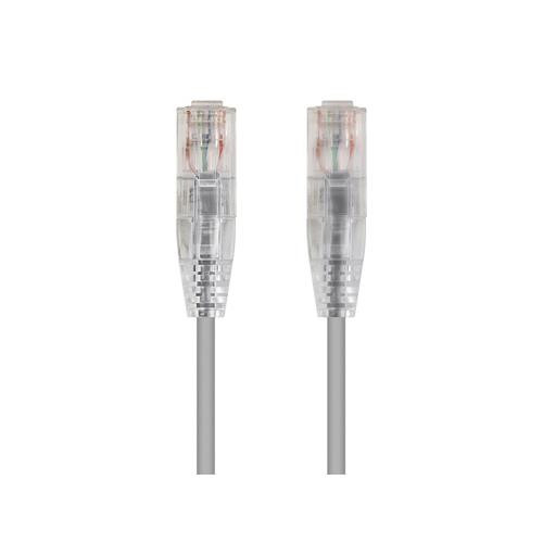 Monoprice 10ft. SlimRun Cat6 UTP câble de réseau Gris 3,048 m U/UTP (UTP) - 13544