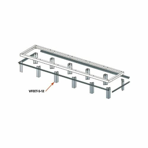 Middle Atlantic Products  accessoire de racks Riser feet - VFEET-2-12