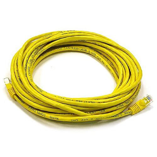 Monoprice  câble de réseau Jaune 7,62 m Cat5e U/UTP (UTP) - 2154