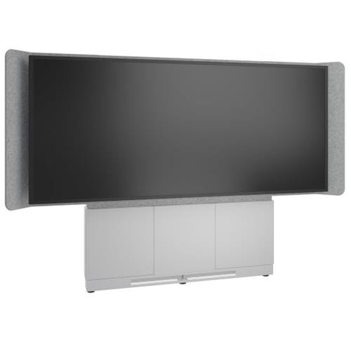 Middle Atlantic Products  support pour téléviseur 2,67 m (105") Gris, Argent, Blanc - FM-DS-6675FW-LD8W