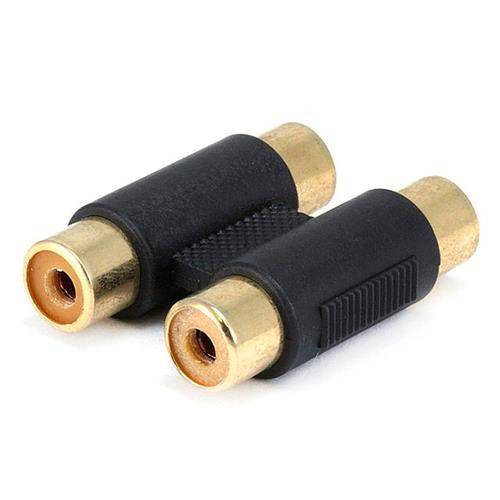 Monoprice  changeur de genre de câble 2x RCA Noir - 7238