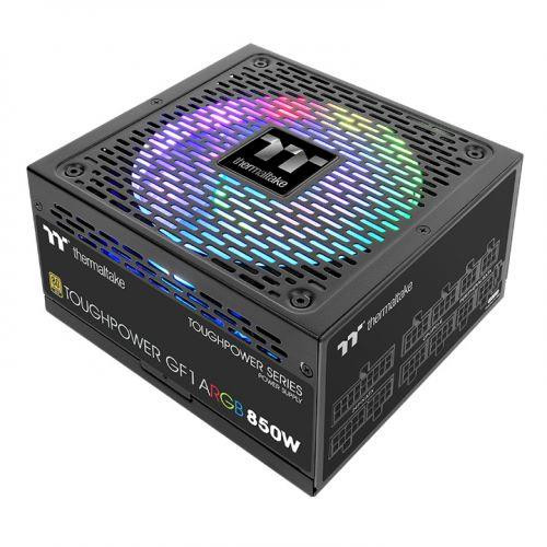 Thermaltake Toughpower GF1 ARGB unité d'alimentation d'énergie 850 W 24-pin ATX ATX Noir - PS-TPD-0850F3FAGU-1
