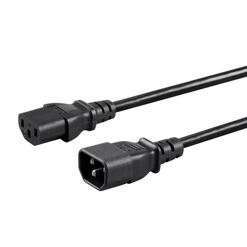 Monoprice  câble électrique Noir 1,5 m Coupleur C14 IEC C13 - 27311