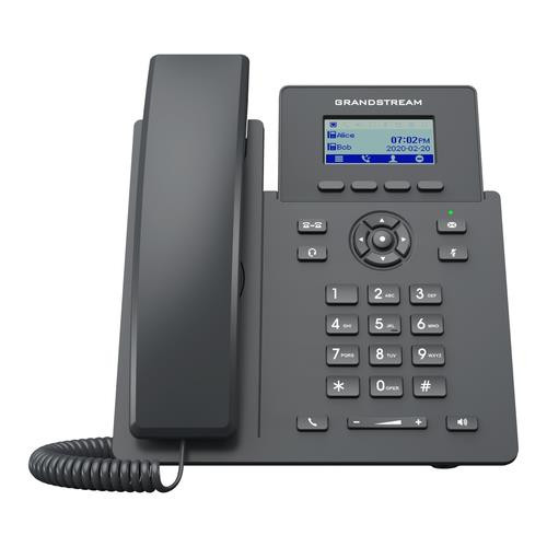 Grandstream Networks  téléphone fixe Noir 2 lignes LCD - GRP2601P