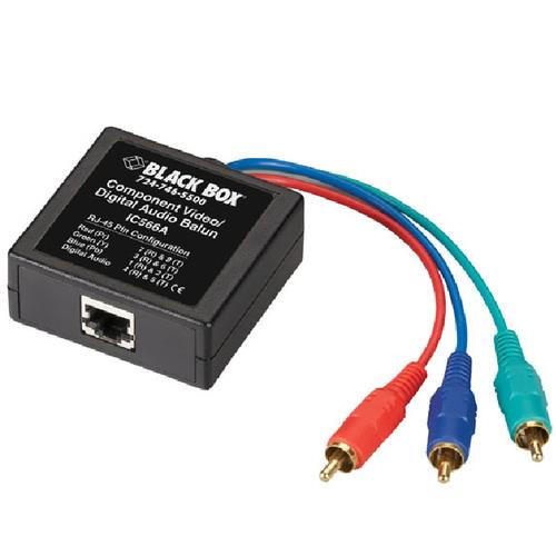 Black Box  extension audio/video Émetteur AV Noir - IC566A
