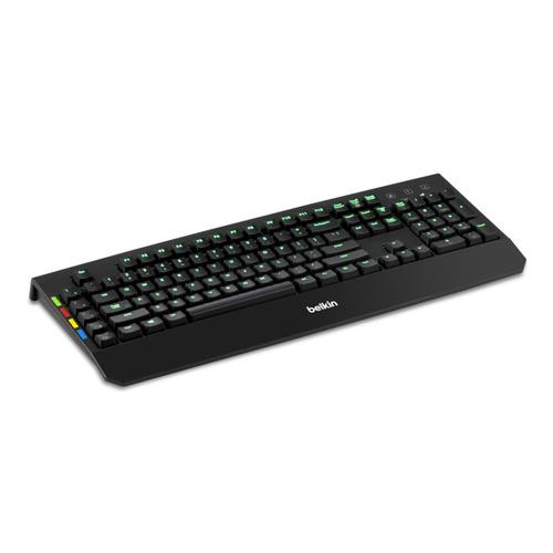 Belkin  clavier USB QWERTY Anglais Noir - F1DN008KBD