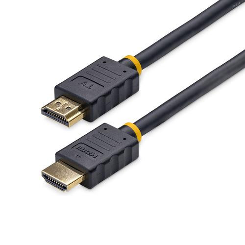 StarTech.com Câble HDMI Actif 5m - Câble HDMI Haut Débit 4K Ethernet - Certifié CL2 pour Installation Murale - Vidéo 4K 30Hz - Cordon HDMI 1.4 - Pour Moniteur HDMI, Projecteur, TV, Écran - HDMM5MA