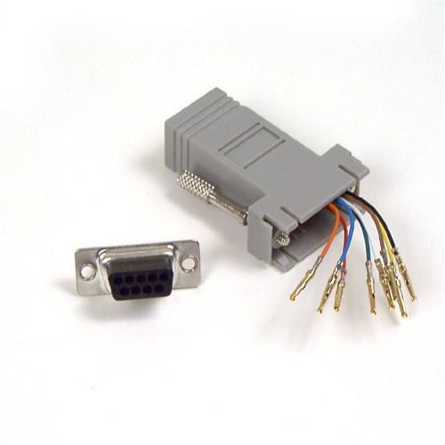 Belkin  changeur de genre de câble DB-9 female RJ-45 female Gris - F4C170