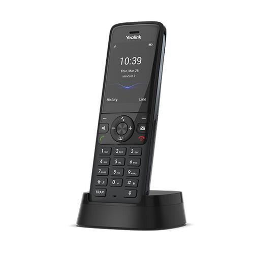 Yealink W78H Téléphone DECT Identification de l'appelant Noir - 1302023