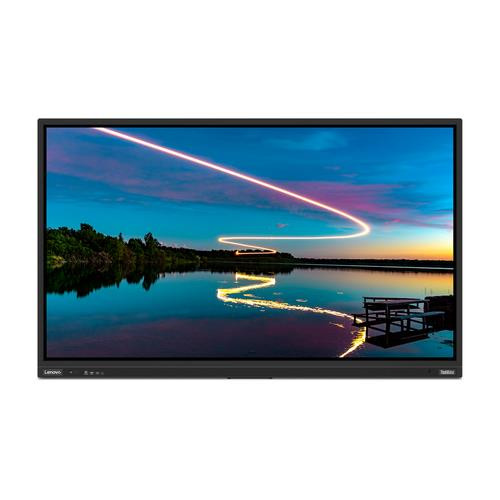 Lenovo ThinkVision T86 LED display 2,18 m (86") 3840 x 2160 pixels 4K Ultra HD Écran tactile Noir - 62F0KATAUS