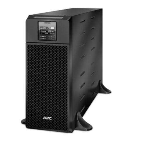 APC  alimentation d'énergie non interruptible Double-conversion (en ligne) 6 kVA 6000 W 6 sortie(s) CA - SRT6KXLT