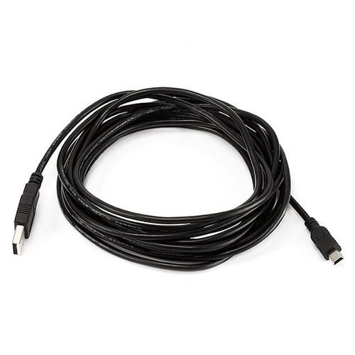 Monoprice  câble USB USB 2.0 4,6 m USB A Mini-USB B Noir - 3898