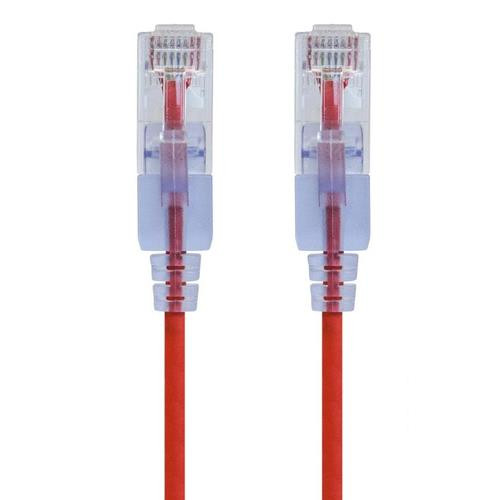 Monoprice SlimRun câble de réseau Rouge 1,5 m Cat6a U/UTP (UTP) - 16344