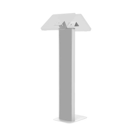 CTA Digital  support d'écran plat pour bureau Sol Blanc - ADD-PARAFWV2