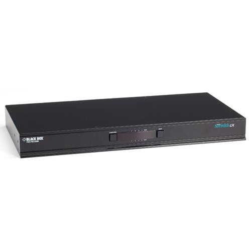 Black Box ServSwitch CX commutateur écran, clavier et souris Grille de montage Noir - KV0424A-R2