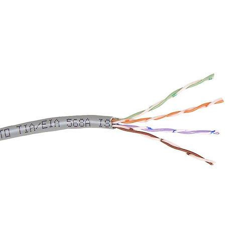 Belkin Solid bulk cable plenum, Cat5e, 305m câble de réseau S/UTP (STP) - A7L504-1000-P-H